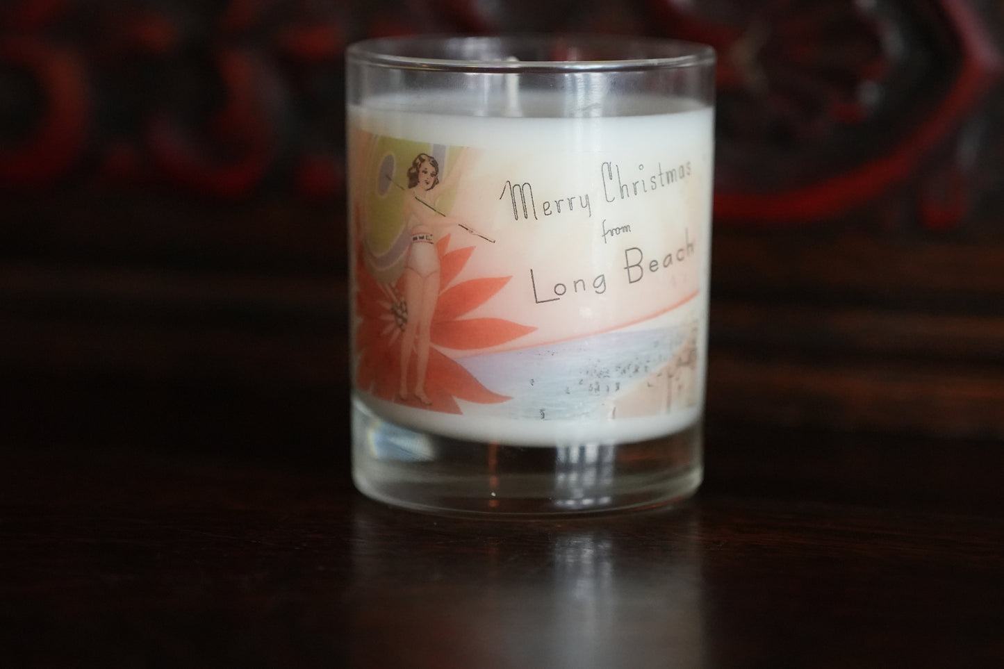 Vintage Postcard Candles