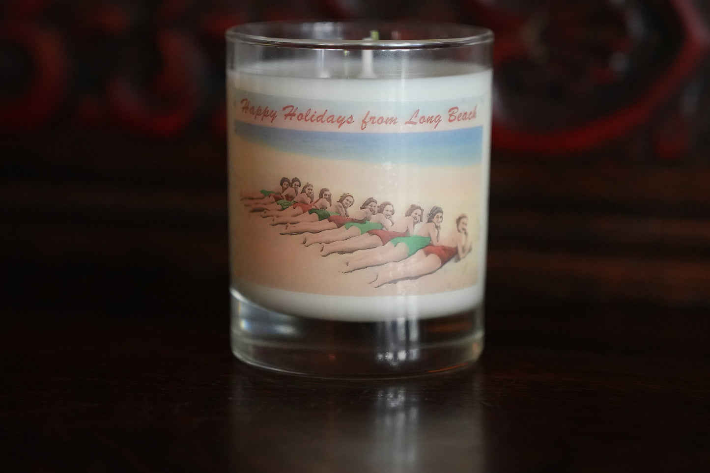 Vintage Postcard Candles