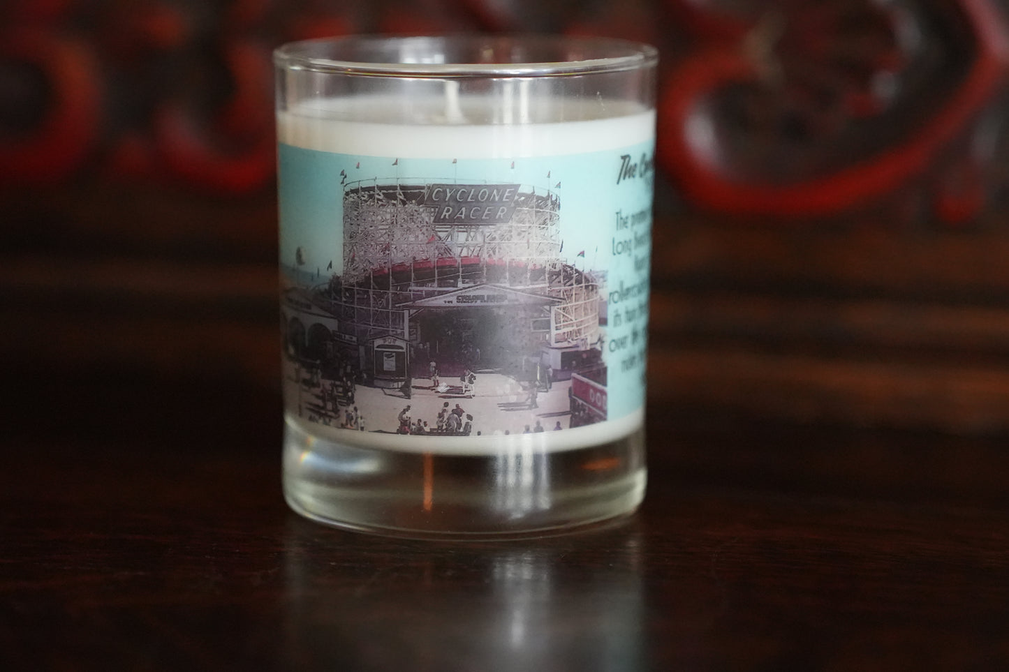 Vintage Postcard Candles