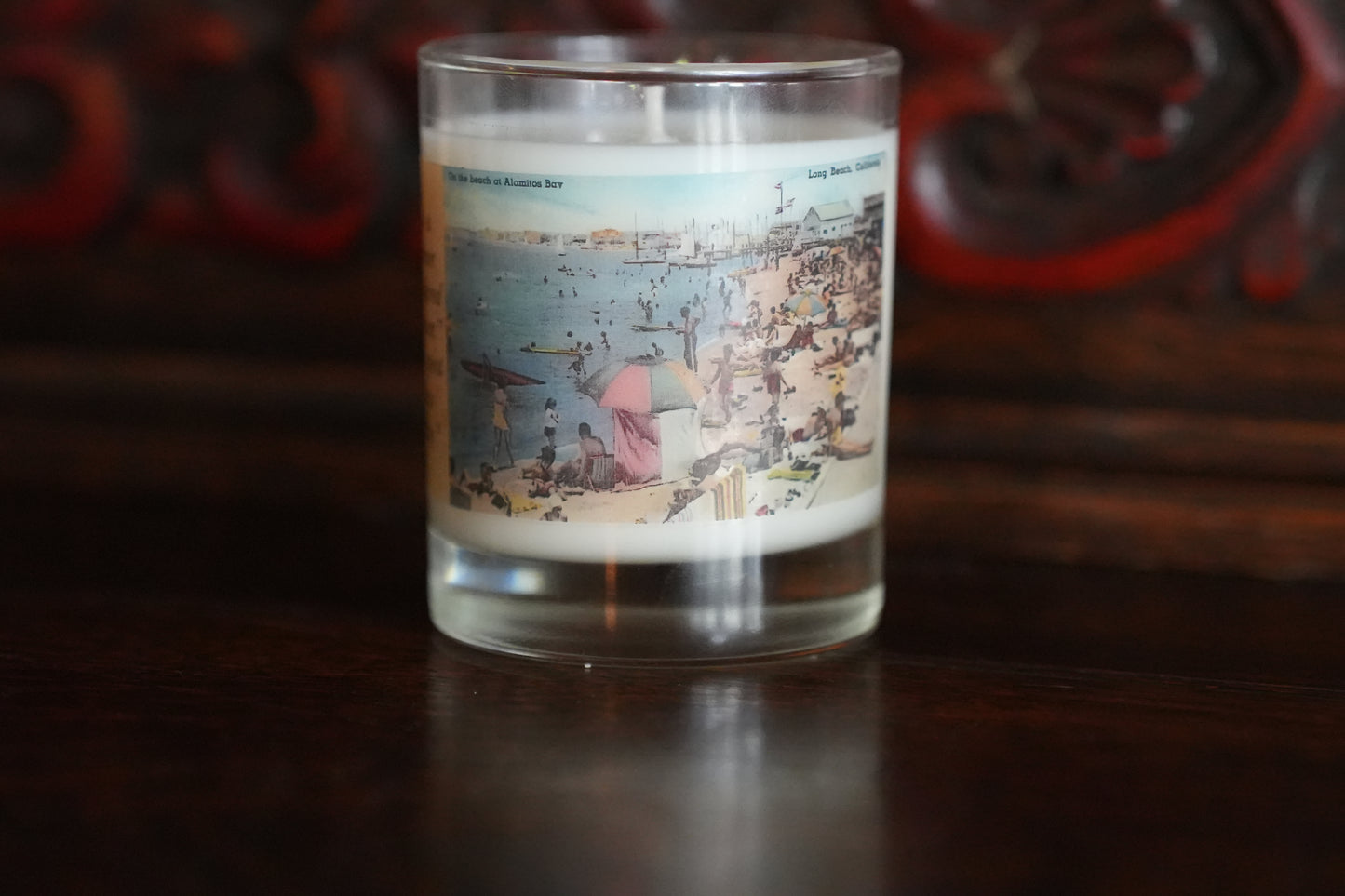 Vintage Postcard Candles