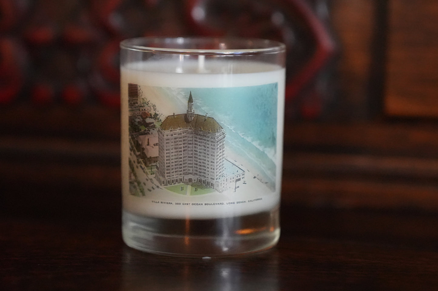 Vintage Postcard Candles