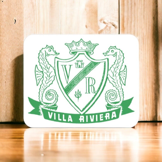 Twin Seahorses Villa Riviera Sticker